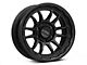 KMC Wrath Satin Black 6-Lug Wheel; 17x8.5; 0mm Offset (99-06 Silverado 1500)