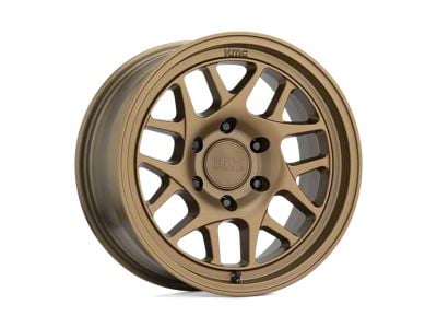 KMC Bully OL Matte Bronze 6-Lug Wheel; 17x8.5; 0mm Offset (15-22 Canyon)