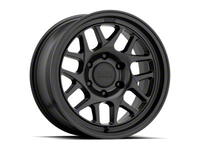 KMC Bully Ol Satin Black 6-Lug Wheel; 17x8.5; 0mm Offset (23-24 Canyon)