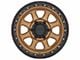 KMC Chase Matte Bronze with Black Lip 6-Lug Wheel; 20x9; 0mm Offset (23-24 Canyon)