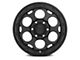 KMC Dirty Harry Textured Black 6-Lug Wheel; 18x8.5; 18mm Offset (23-24 Canyon)