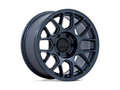 KMC Hatchet Metallic Blue 6-Lug Wheel; 17x8.5; 25mm Offset (15-22 Canyon)