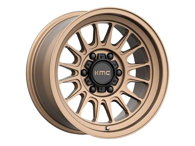 KMC Impact Ol Matte Bronze 6-Lug Wheel; 17x8.5; 0mm Offset (23-24 Canyon)