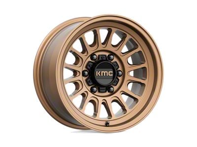 KMC Impact OL Matte Bronze 6-Lug Wheel; 17x8.5; 0mm Offset (15-22 Canyon)