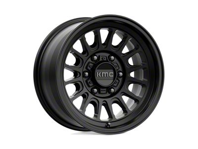 KMC Impact OL Satin Black 6-Lug Wheel; 17x8.5; 0mm Offset (15-22 Canyon)