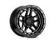 KMC Recon Satin Black 6-Lug Wheel; 17x9; -12mm Offset (23-24 Canyon)