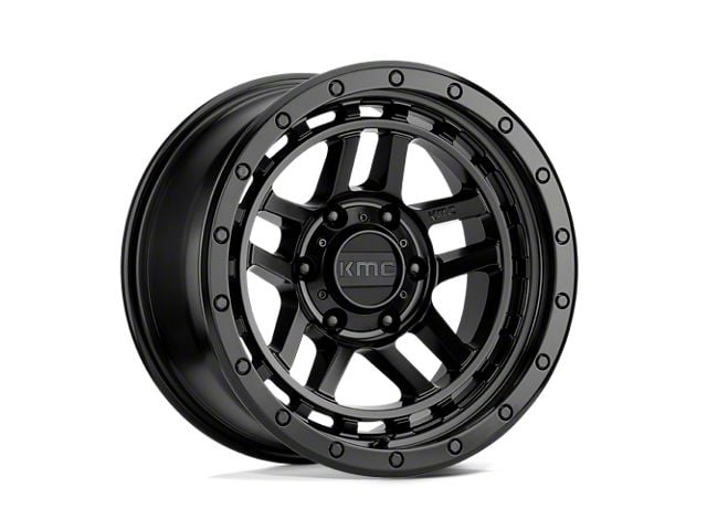 KMC Recon Satin Black 6-Lug Wheel; 18x8.5; 0mm Offset (15-22 Colorado)