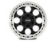 KMC Riot Beadlock Satin Black with Machined Ring 6-Lug Wheel; 17x9; -38mm Offset (23-24 Canyon)