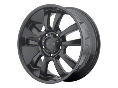 KMC Skitch Satin Black 6-Lug Wheel; 18x8; 15mm Offset (15-22 Canyon)