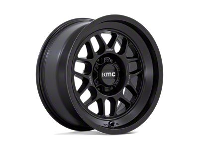 KMC Terra Satin Black 6-Lug Wheel; 18x8.5; -10mm Offset (23-24 Canyon)