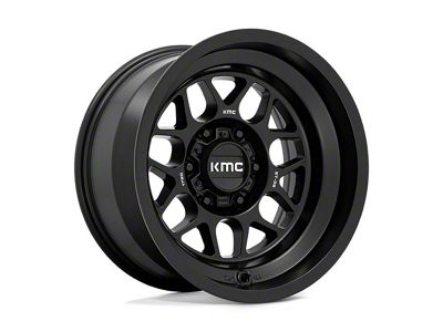 KMC Terra Satin Black 6-Lug Wheel; 20x9; 0mm Offset (23-24 Canyon)