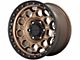 KMC Trek Matte Bronze with Black Lip 6-Lug Wheel; 17x9; 0mm Offset (23-24 Canyon)