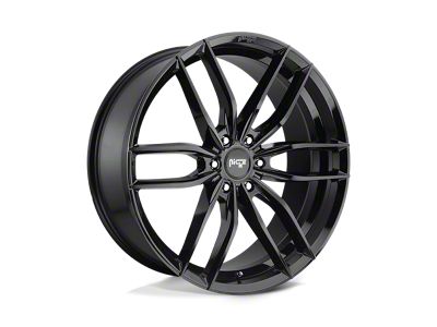 KMC Trek Satin Black 6-Lug Wheel; 17x9; 18mm Offset (23-24 Canyon)