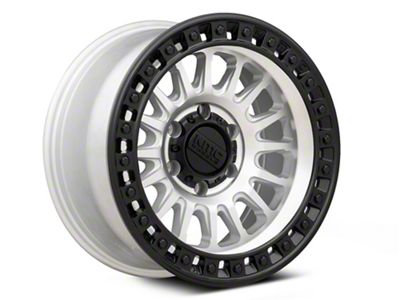 KMC IMS Machined with Matte Black Lip 6-Lug Wheel; 17x8.5; -10mm Offset (23-24 Colorado)