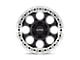 KMC Riot Beadlock Satin Black with Machined Ring 6-Lug Wheel; 17x8.5; 0mm Offset (23-24 Colorado)