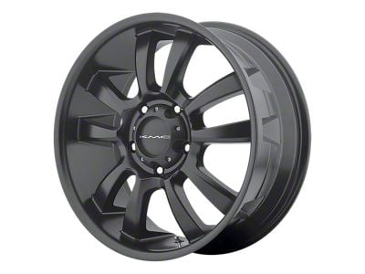 KMC Skitch Satin Black 6-Lug Wheel; 18x8; 15mm Offset (15-22 Colorado)