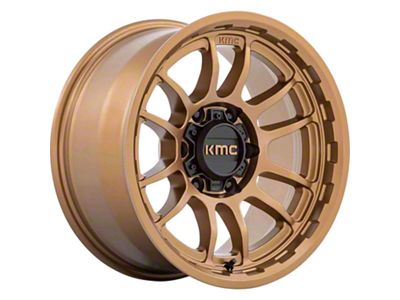 KMC Wrath Matte Bronze 6-Lug Wheel; 20x9; 0mm Offset (23-24 Colorado)