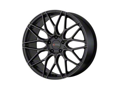 KMC Alkaline Phantom Black 5-Lug Wheel; 20x8.5; 40mm Offset (87-90 Dakota)