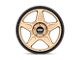 KMC Alpine Matte Bronze with Black Lip 5-Lug Wheel; 18x8; 38mm Offset (87-90 Dakota)