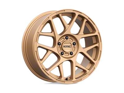 KMC Bully Matte Bronze 5-Lug Wheel; 18x8; 38mm Offset (87-90 Dakota)