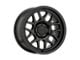 KMC Bully OL Satin Black 5-Lug Wheel; 17x8.5; 0mm Offset (05-11 Dakota)