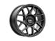 KMC Bully Satin Black 5-Lug Wheel; 17x8; 38mm Offset (87-90 Dakota)