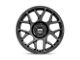 KMC Bully Satin Black 5-Lug Wheel; 17x8; 38mm Offset (87-90 Dakota)