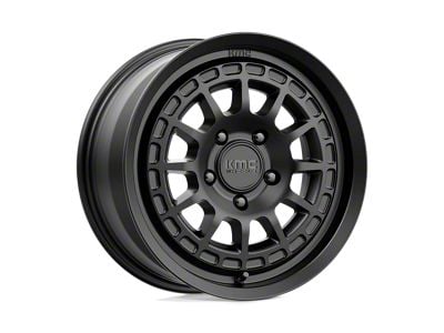 KMC Canyon Satin Black 5-Lug Wheel; 17x8; 35mm Offset (87-90 Dakota)