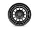 KMC Canyon Satin Black 5-Lug Wheel; 17x8; 35mm Offset (87-90 Dakota)