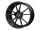 KMC Flux Satin Black 5-Lug Wheel; 20x10; 40mm Offset (87-90 Dakota)