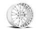 KMC Impact Brushed Silver 5-Lug Wheel; 20x10; 40mm Offset (87-90 Dakota)