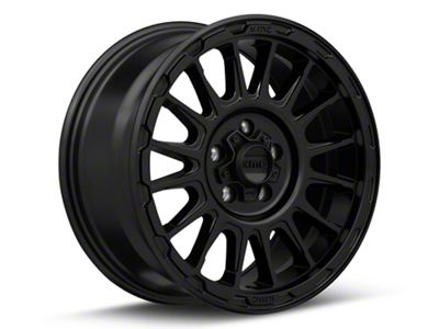 KMC Impact Satin Black 5-Lug Wheel; 17x8; 35mm Offset (87-90 Dakota)