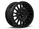 KMC Impact Satin Black 5-Lug Wheel; 17x8; 35mm Offset (87-90 Dakota)