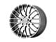 KMC Maze Pearl Gray with Brushed Face 5-Lug Wheel; 18x8; 40mm Offset (87-90 Dakota)