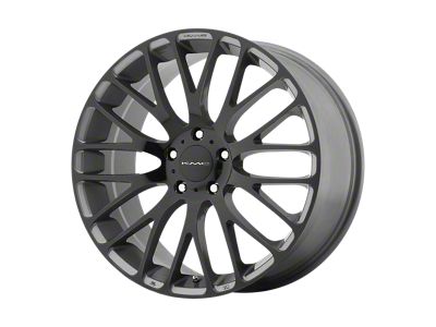 KMC Maze Pearl Gray with Gloss Black Face 5-Lug Wheel; 20x8.5; 40mm Offset (87-90 Dakota)