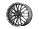 KMC Maze Pearl Gray with Gloss Black Face 5-Lug Wheel; 17x7; 45mm Offset (87-90 Dakota)