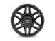 KMC Nomad Satin Black 5-Lug Wheel; 17x8; 38mm Offset (87-90 Dakota)