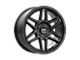 KMC Nomad Satin Black 5-Lug Wheel; 18x8; 38mm Offset (87-90 Dakota)