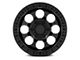 KMC Riot SBL Satin Black 6-Lug Wheel; 18x9; 18mm Offset (97-04 Dakota)