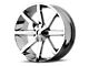 KMC Slide Chrome 5-Lug Wheel; 22x9.5; 38mm Offset (87-90 Dakota)