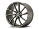 KMC Spin Matte Bronze 5-Lug Wheel; 18x8; 35mm Offset (87-90 Dakota)