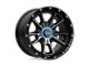 KMC Sync Satin Black with Gray Tint 5-Lug Wheel; 17x9; 18mm Offset (05-11 Dakota)