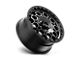 KMC Trek Satin Black with Gray Tint 5-Lug Wheel; 17x8; 35mm Offset (87-90 Dakota)