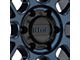 KMC GRS Midnight Blue with Gloss Black Lip 6-Lug Wheel; 18x9; 18mm Offset (21-24 F-150)