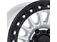 KMC IMS Machined with Matte Black Lip 6-Lug Wheel; 17x8.5; -10mm Offset (21-24 F-150)