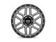 KMC Mesa Satin Black with Gray Tint 6-Lug Wheel; 20x9; 0mm Offset (21-24 F-150)