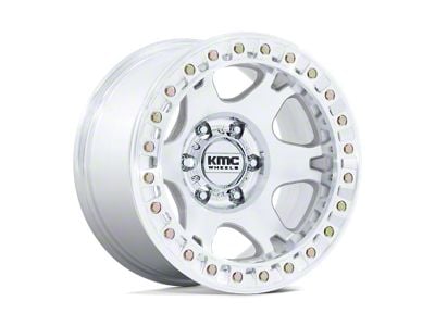 KMC VI Beadlock Machined 6-Lug Wheel; 17x9; -38mm Offset (21-25 F-150)