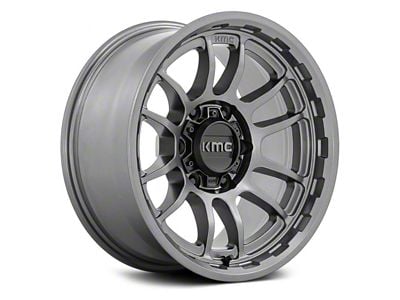 KMC Wrath Matte Anthracite 6-Lug Wheel; 20x9; 0mm Offset (21-24 F-150)