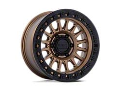 KMC IMS Matte Bronze with Gloss Black Lip 8-Lug Wheel; 20x9; 18mm Offset (23-24 F-250 Super Duty)