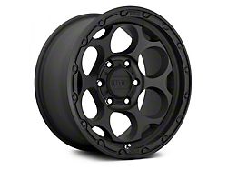 KMC Dirty Harry Textured Black 8-Lug Wheel; 17x8.5; 0mm Offset (17-22 F-350 Super Duty SRW)